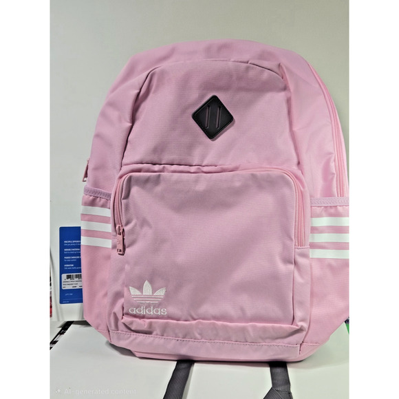 ADIDAS Originals Treble Backpack 1403 CU TRUE PINK/GREY FOUR JK7832 NEW W/ Tag